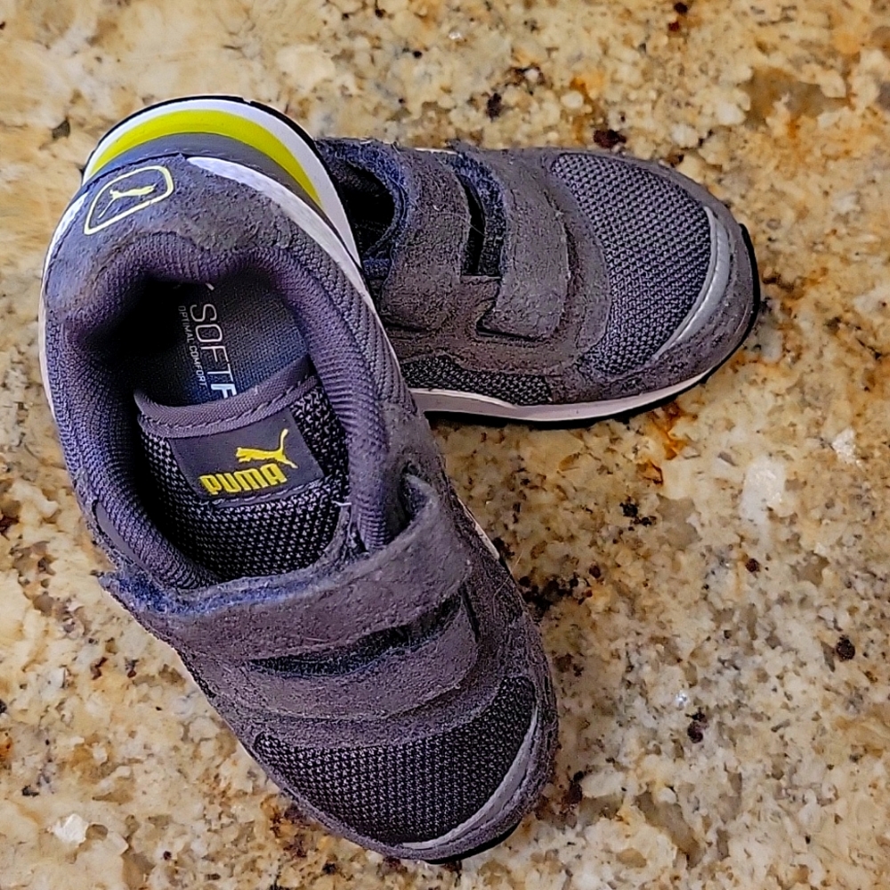 Grey toddler puma 7C